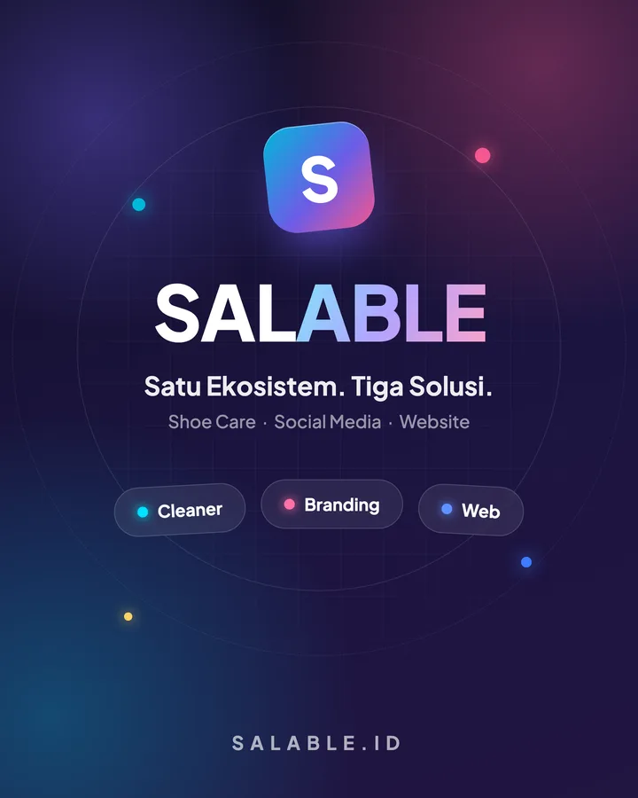 Poster Salable — Satu Ekosistem, Tiga Solusi